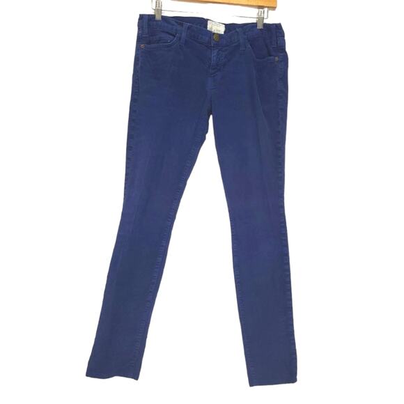 Current/Elliot | Blue Corduroy Skinny Jeans Pants - Picture 3 of 7